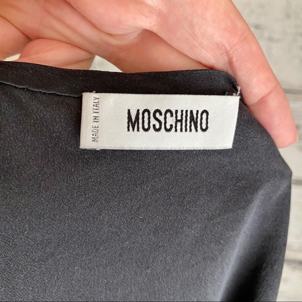 Moschino long-sleeve silk shirt - Picture 9 of 10